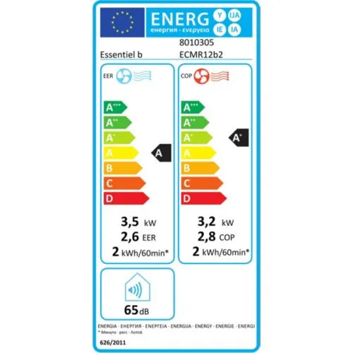 Climatiseur mobile SENCOR SAC MT9040C 9000 BTU Wi-Fi UV C 3 vitesses Blanc